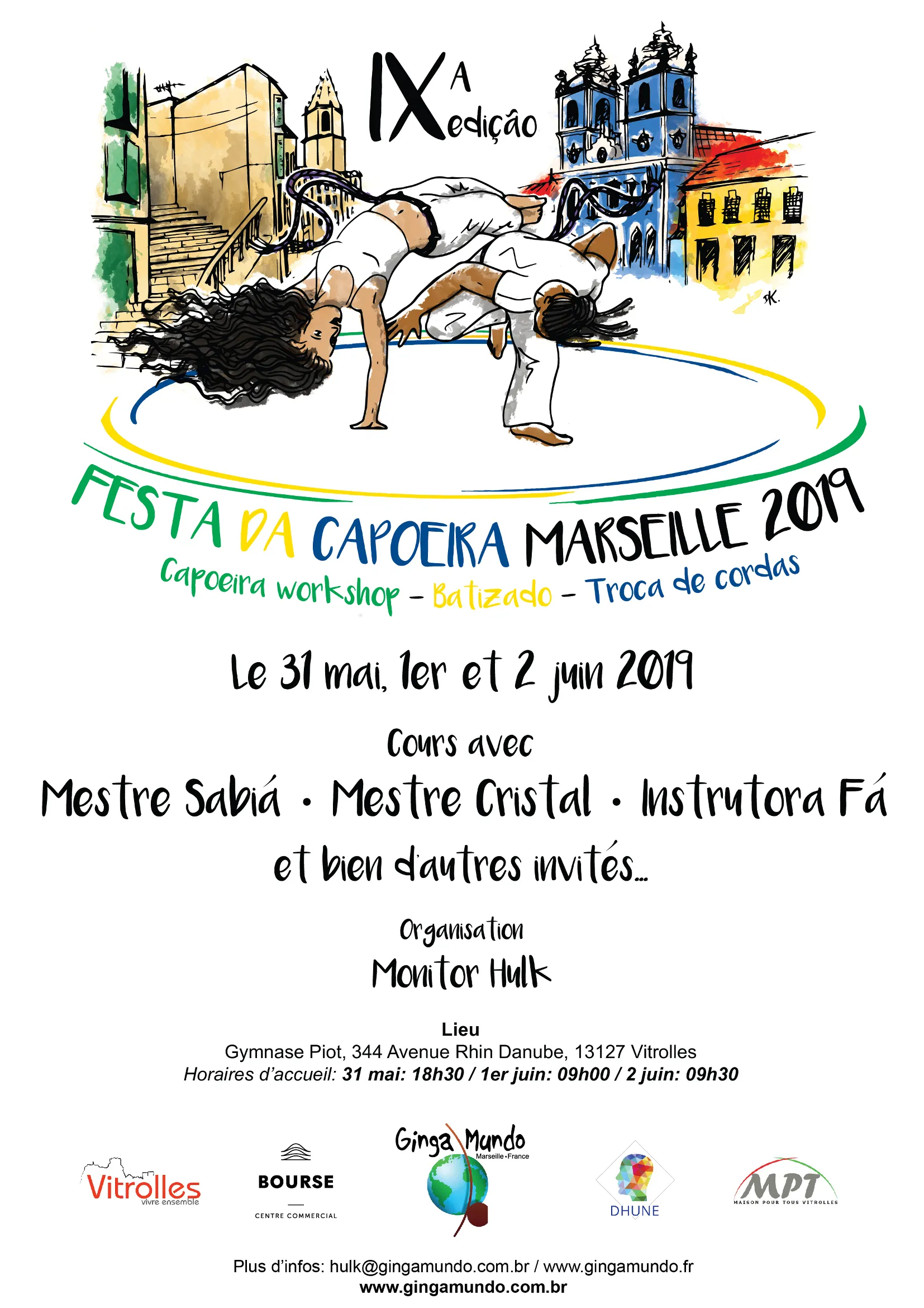 Festa da Capoeira - 2019 - Événement de Capoeira à Marseille